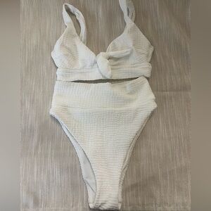White Aerie High Waisted Bikini